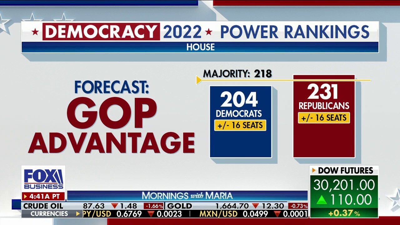 Former senior adviser to the Clintons Mark Penn previews the highly anticipated midterms elections as Republicans continue to gain ground. 