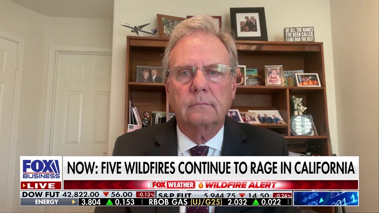 San Diego County Supervisor Jim Desmond discusses the impact of California's policies on residents amid uncontained wildfires.