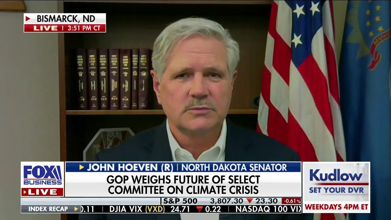 Sen. John Hoeven: Key to fighting stagflation is to produce energy in US
