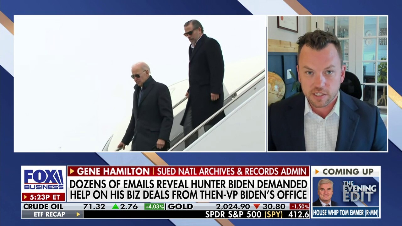 Emails reveal Hunter Biden demanding then-VP Biden’s office for business dealings help