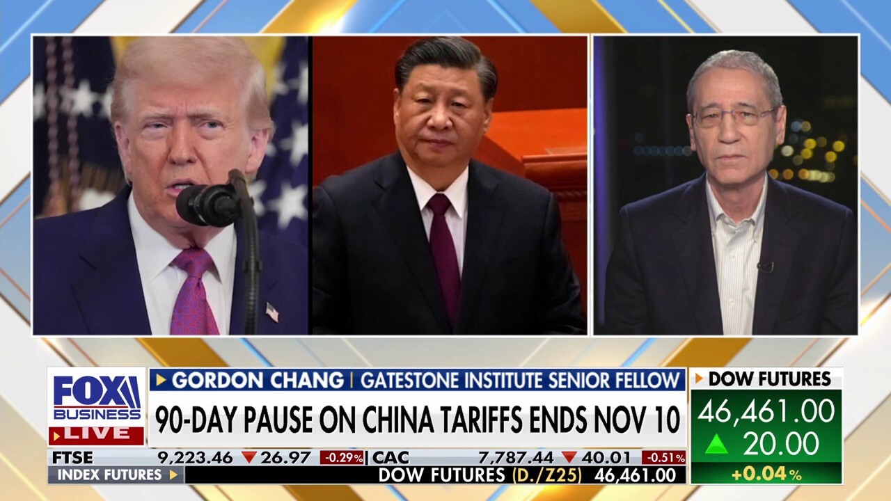 Gatestone Institute senior fellow Gordon Chang discusses U.S.-China trade negotiations and the investigation into activist Neville Roy Singham, on 'Mornings with Maria.'