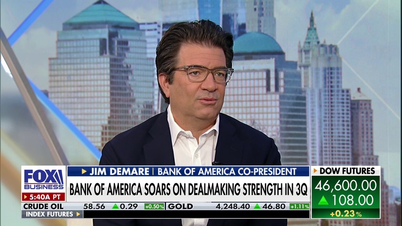 Bank of America crushes estimates with 43% surge in investment banking