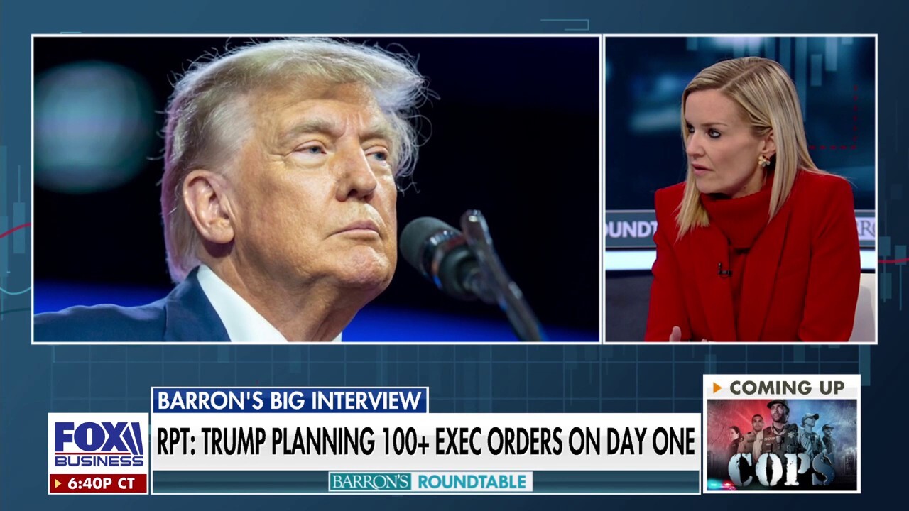 Libby Cantrill, Pimco's head of U.S. public policy, shares what she expects President-elect Trump to accomplish on his first day back in office on ‘Barron’s Roundtable.'