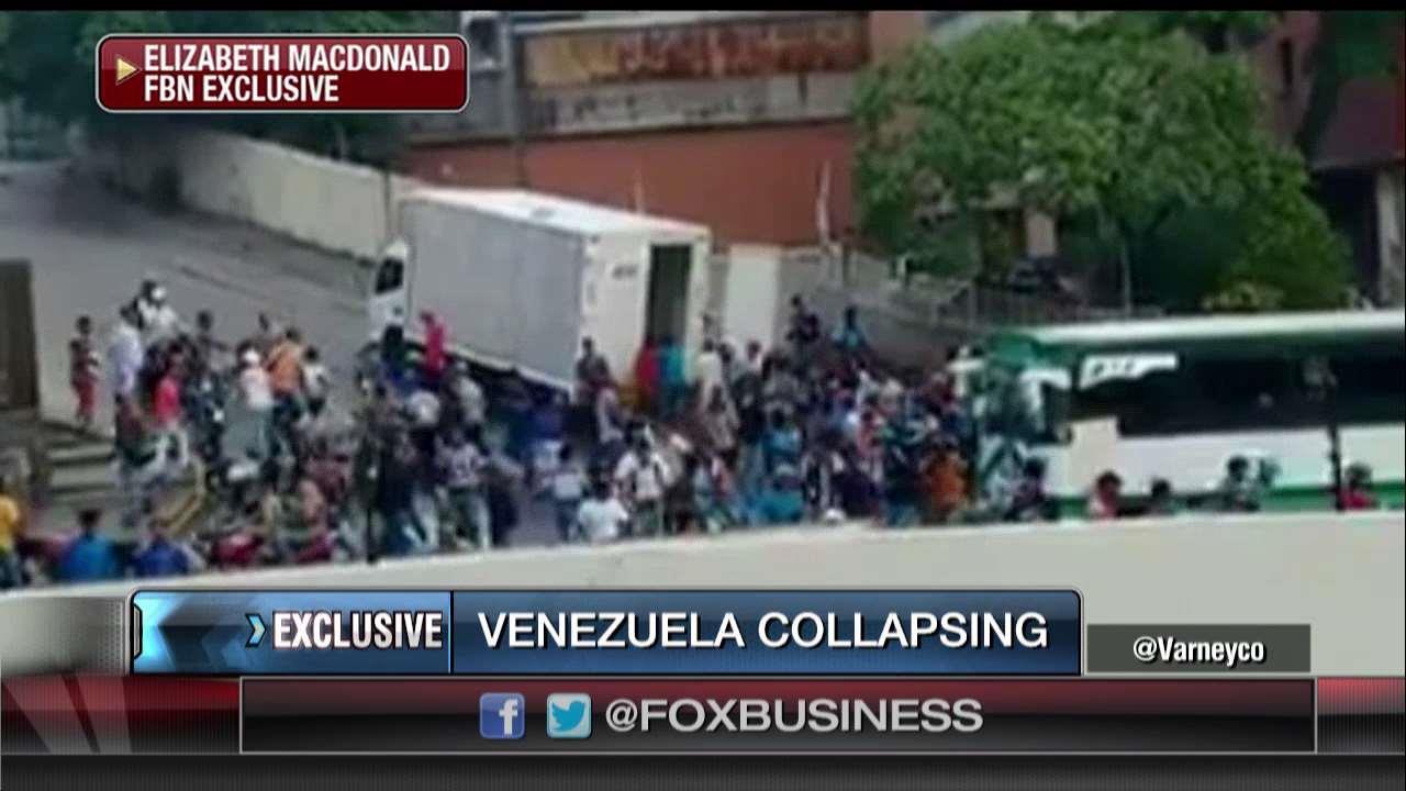 Exclusive video shows civil unrest in Venezuela