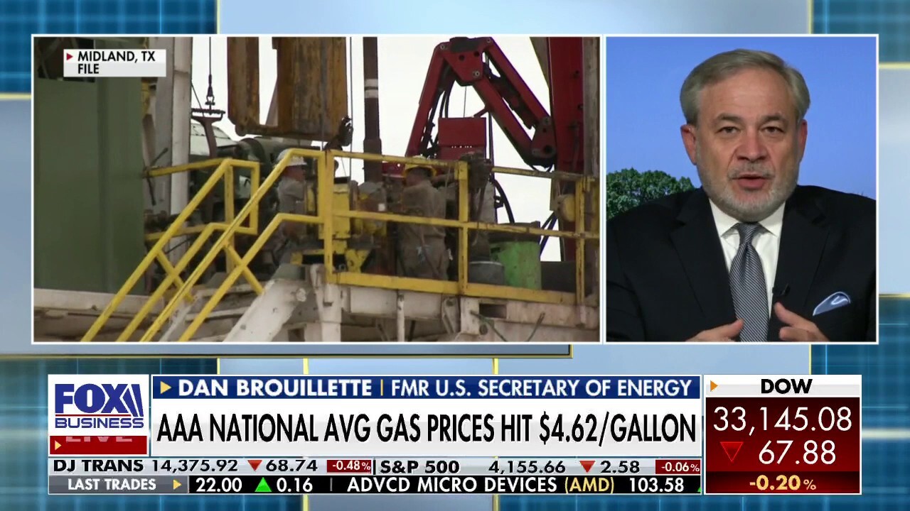 Former Energy Secretary Dan Brouillette argues that since the U.S. is ‘lacking’ in oil production, it’s causing high gas prices. 