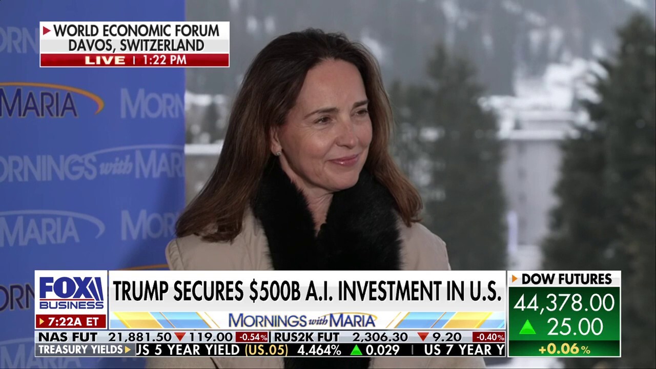 OpenAI CFO Sarah Friar explains how AI is taking center stage at Davos, what the Stargate project means for the macroeconomy and details new products for key customers.