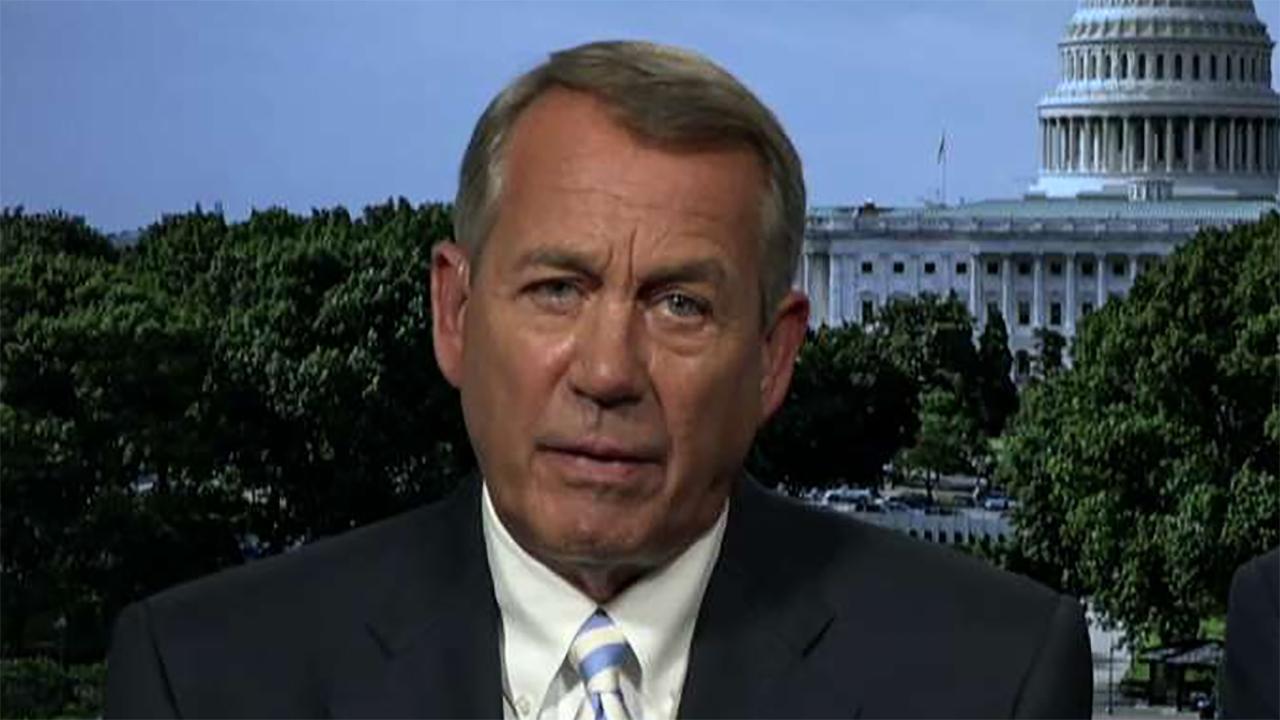 John Boehner on pension reform: Congress needs to act