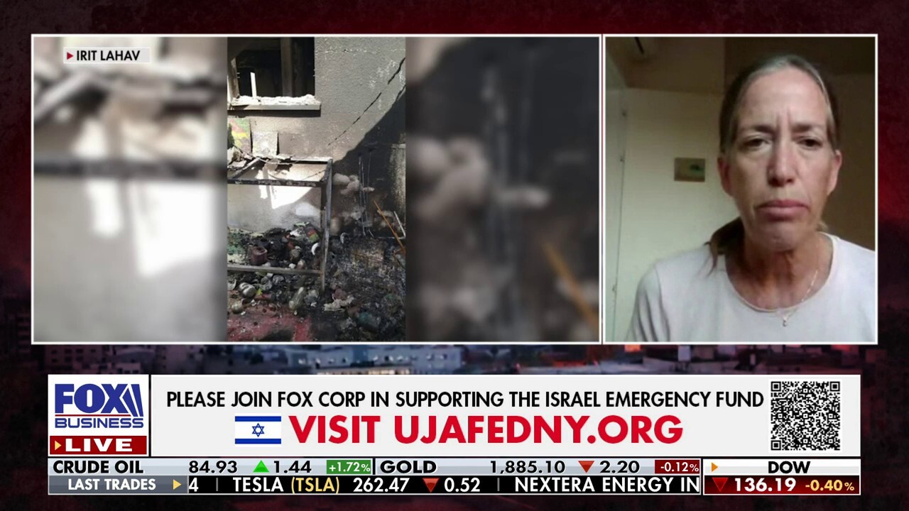 Israeli resident Irit Lahav tells Varney & Co. how she was able to hide from Hamas for 11 hours. 