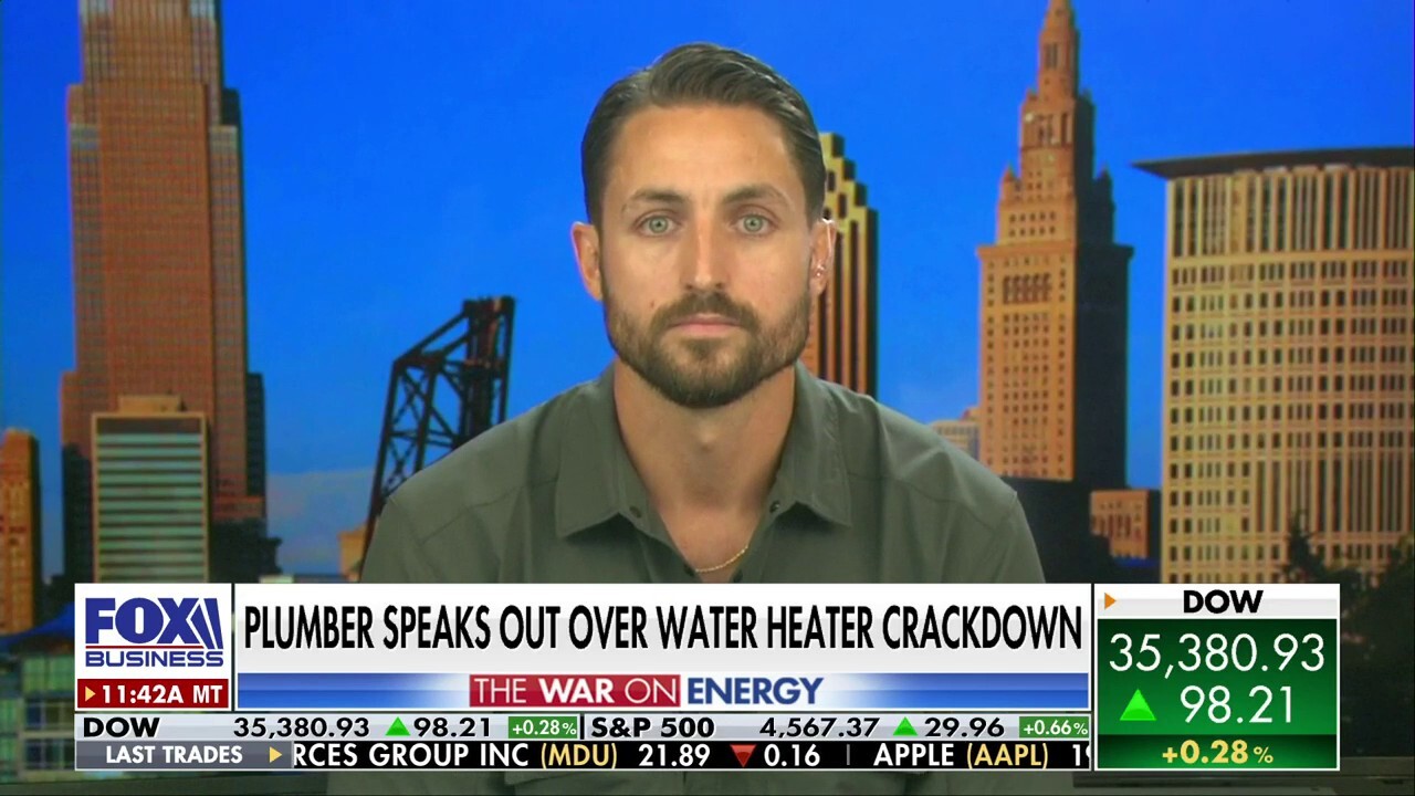 Master plumber Chris Sbrocco joins ‘The Big Money Show’ to discuss the Biden administration’s controversial decision to target water heaters in its latest environmental push.  