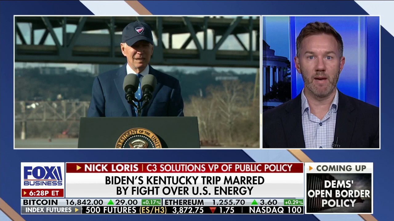Biden visits Kentucky amidst state's concerns over 'energy boycotts'