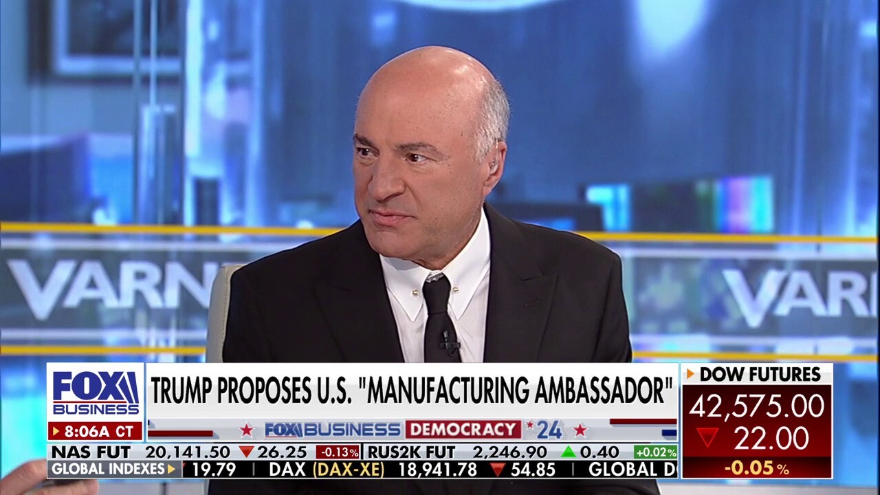 O'Leary Ventures Chairman Kevin O'Leary discusses whether Trump can revive manufacturing in America on 'Varney & Co.'