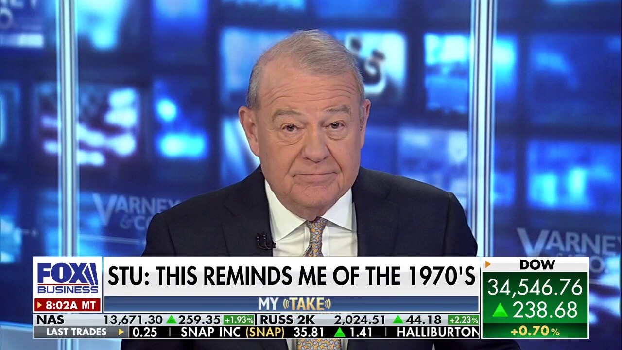 FOX Business' Stuart Varney says the last time inflation spiked, it ended with a recession and the defeat of a sitting president, in his latest 'My Take.'