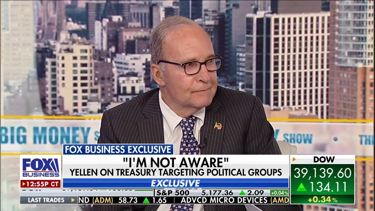 Yellen is trying to ‘back up’ Biden who is ‘incapable’ of telling the truth on this: Larry Kudlow