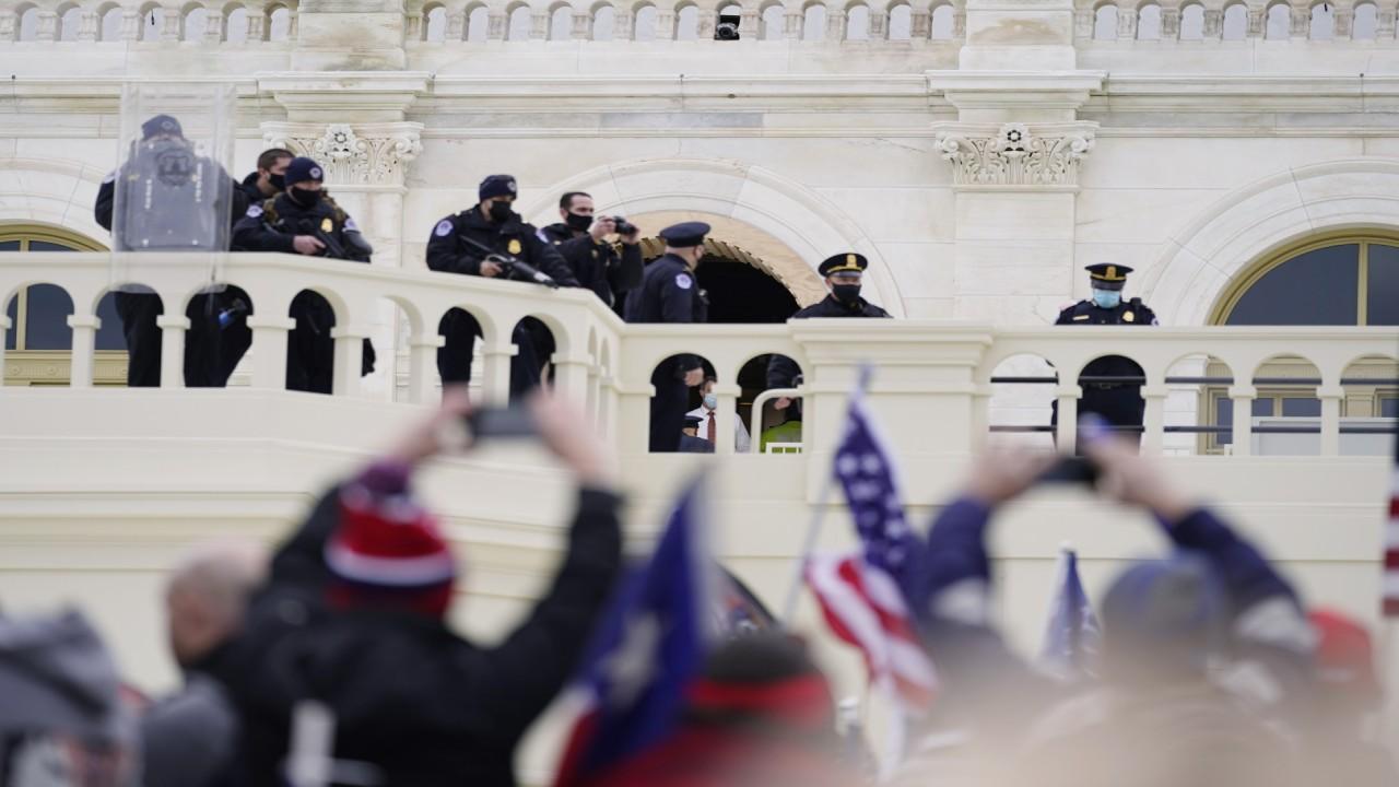 Protests erupt outside US Capitol building 