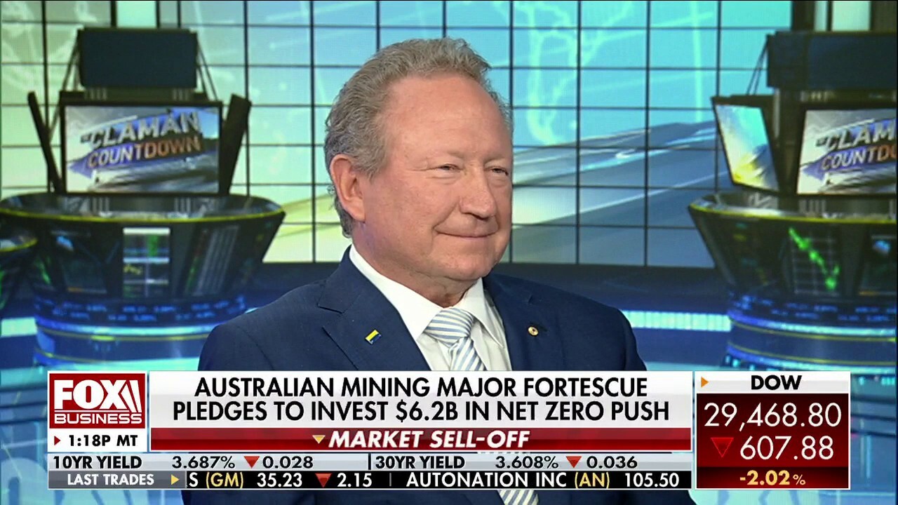 Australian billionaire Andrew Forrest pledges $6.2B in net zero push