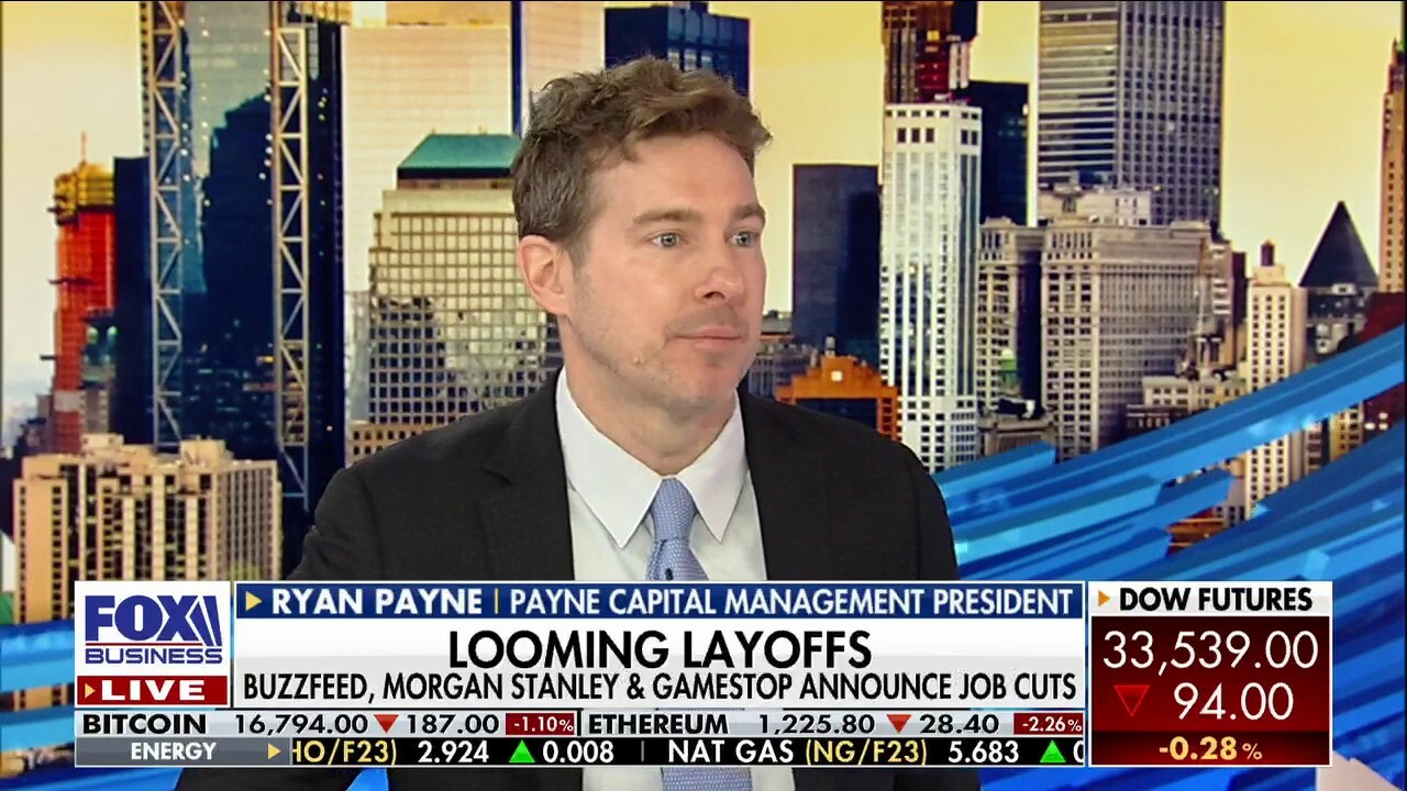 Payne Capital Management President Ryan Payne and Lexerd Capital Management CEO Al Lord join 'Mornings with Maria' to discuss the rise in rates affecting home buyers and mortgages, the job market with looming layoffs and the labor shortage.