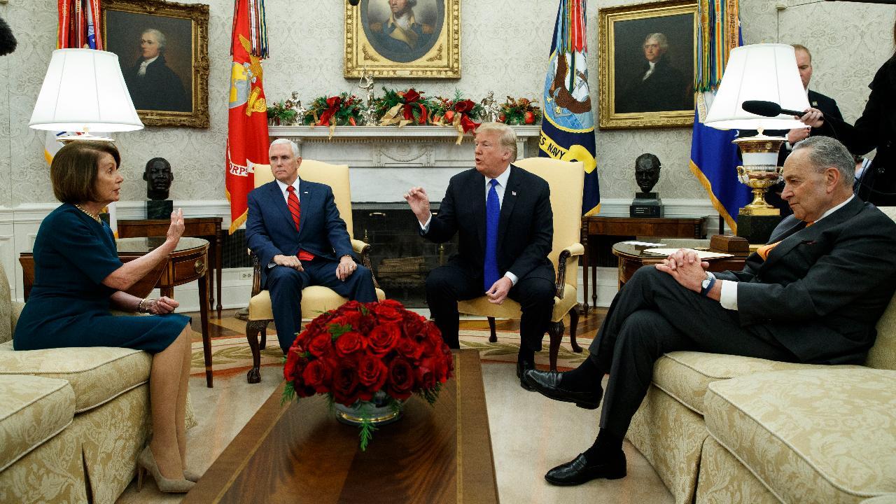 Can Trump, Pelosi and Schumer find middle ground on border wall funding?