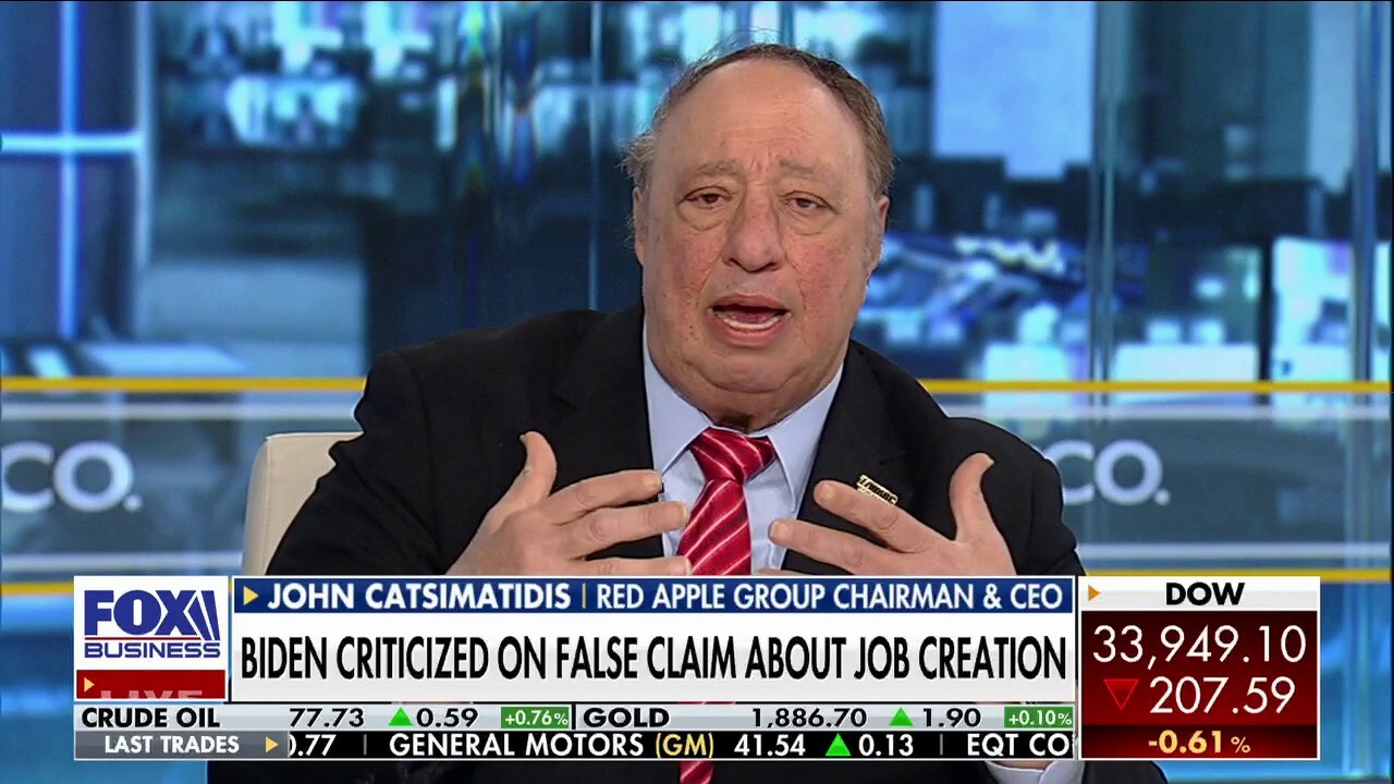Red Apple Group and United Refining Company Chairman and CEO John Catsimatidis says the U.S. economy is 'going back to hell' if oil prices hit $100 per barrel.