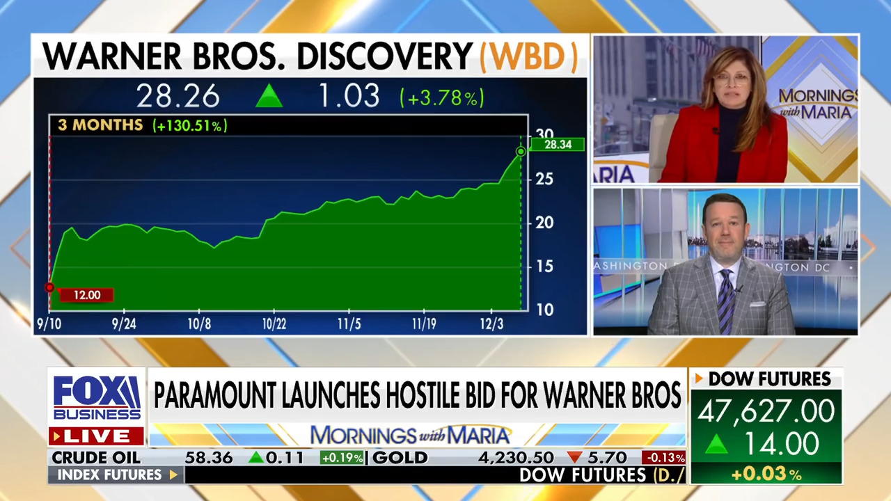 Netflix, Paramount battle for Warner Bros. intensifies as streaming shake-up looms