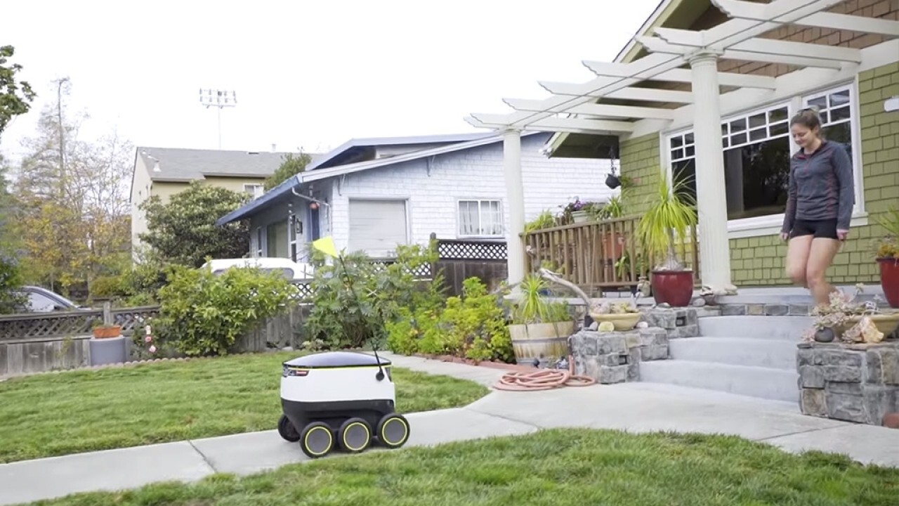 Robotic delivery gets boost amid pandemic