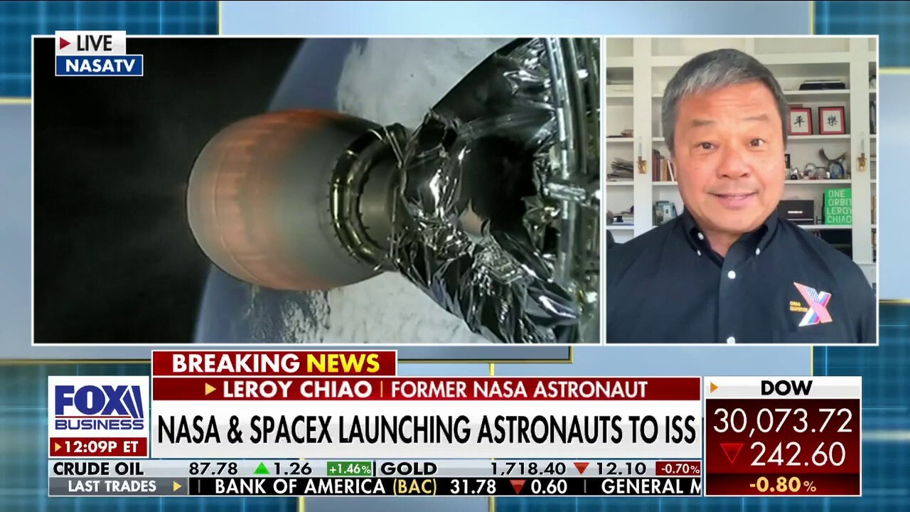 Former Astronaut Leroy Chiao discusses future American space endeavors, the NASA-SpaceX partnership, commercial space operations, and past experiences on 'Cavuto: Coast to Coast.'
