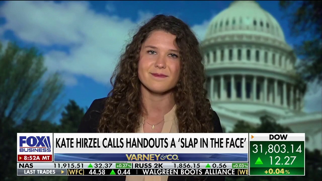Campus Reform correspondent director Kate Hirzel argues college graduates are being incentivized not to pay back their student debt on 'Varney & Co.'