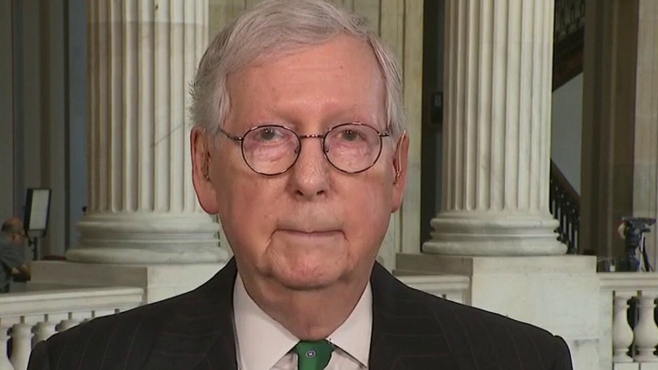 Mitch McConnell: I don't care what Nancy Pelosi says