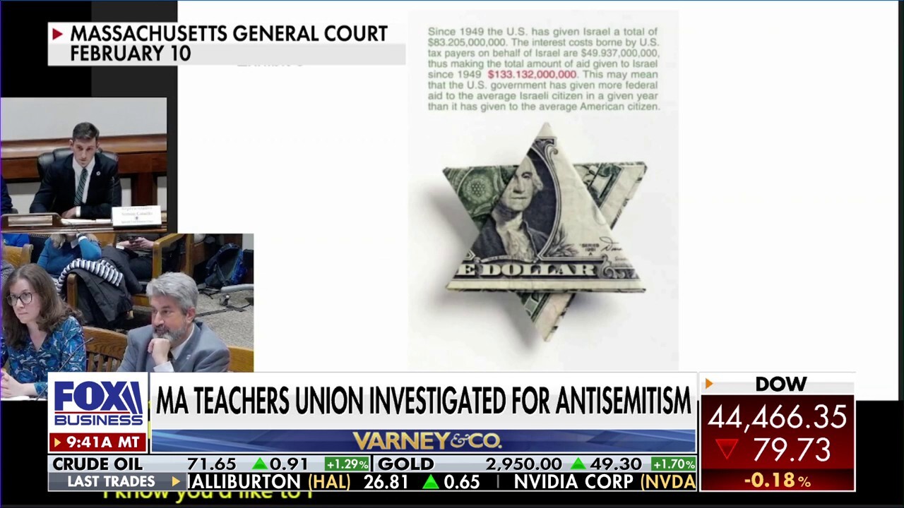 Massachusetts' largest teachers union accused of offering antisemitic material