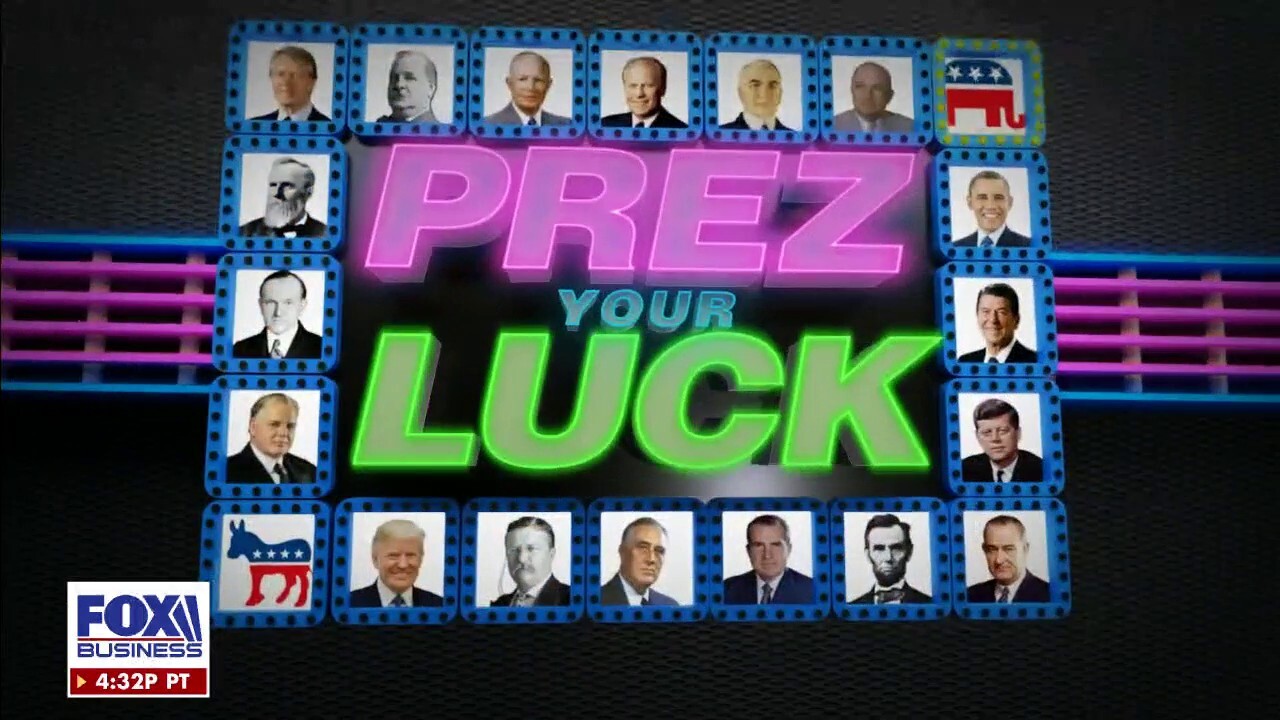 'Kennedy' panel presidential trivia game 'Prez Your Luck'