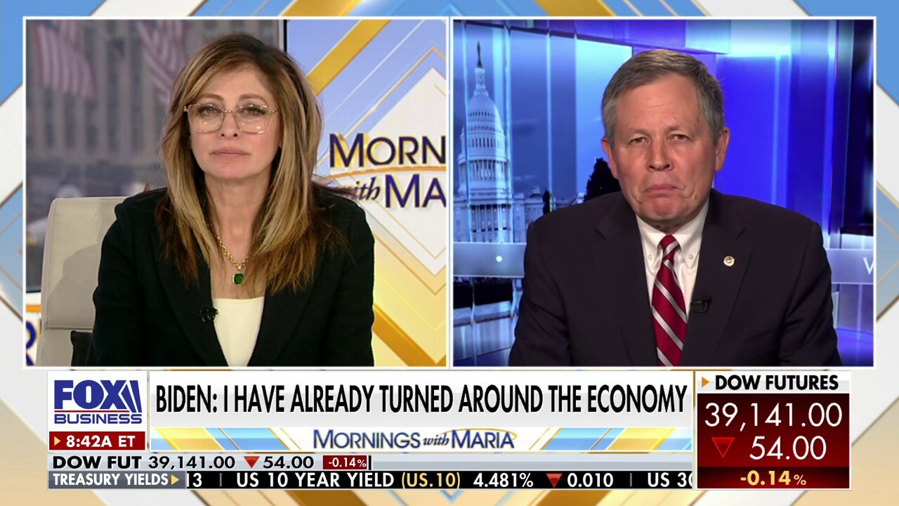 The economic blame falls on Biden's lap: Sen. Steve Daines