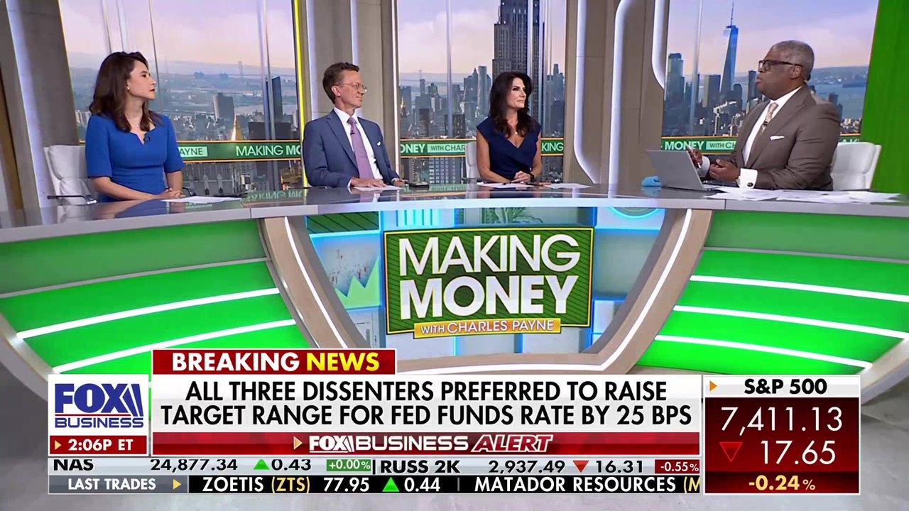 A Making Money panel reacts to the Federal Reserve leaving interest rates unchanged.