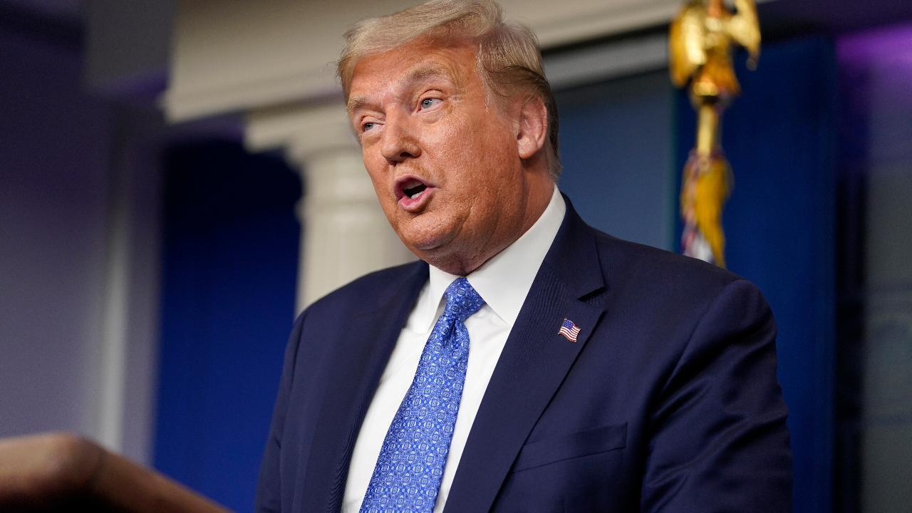 Trump would like schools, economy reopen