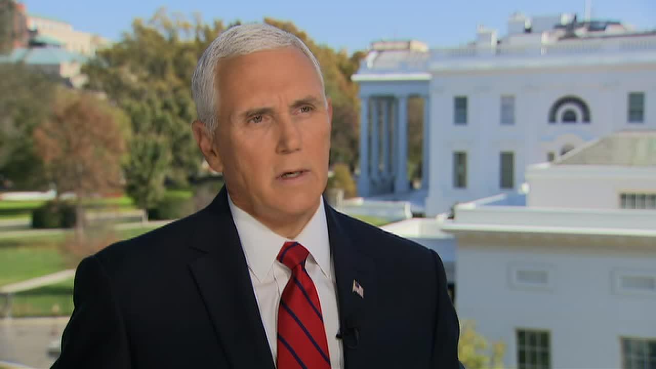 Pence doesn't object to releasing his Ukraine call transcripts