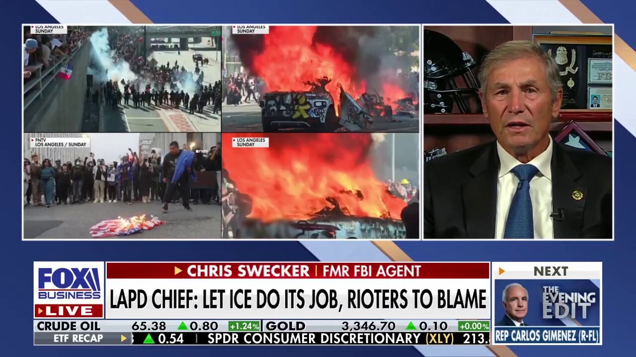 Former FBI agent says LA mayor might as well 'get down on the ground' with the rioters