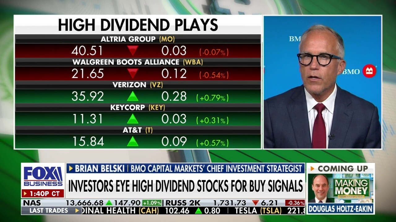 High dividend stocks are poised to outperform: Brian Belski