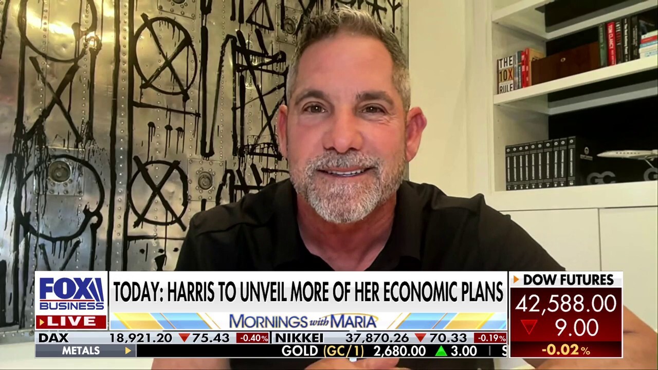 Cardone Capital CEO Grant Cardone discusses the presidential candidates' economic plans, the corporate tax rate, Google flagging his company's campaign and Harris' plans for new homebuyers.