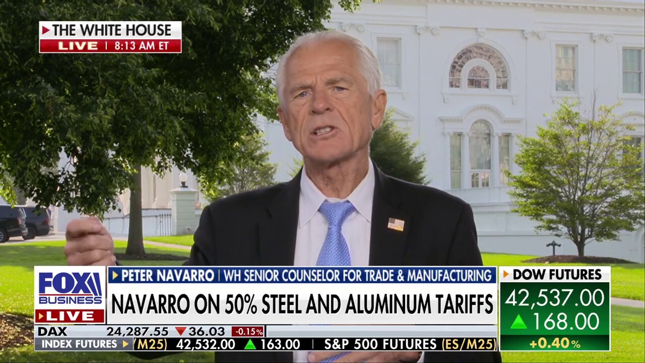 White House senior counselor for trade and manufacturing Peter Navarro talks the 'big, beautiful bill' and updates on global trade negotiations.