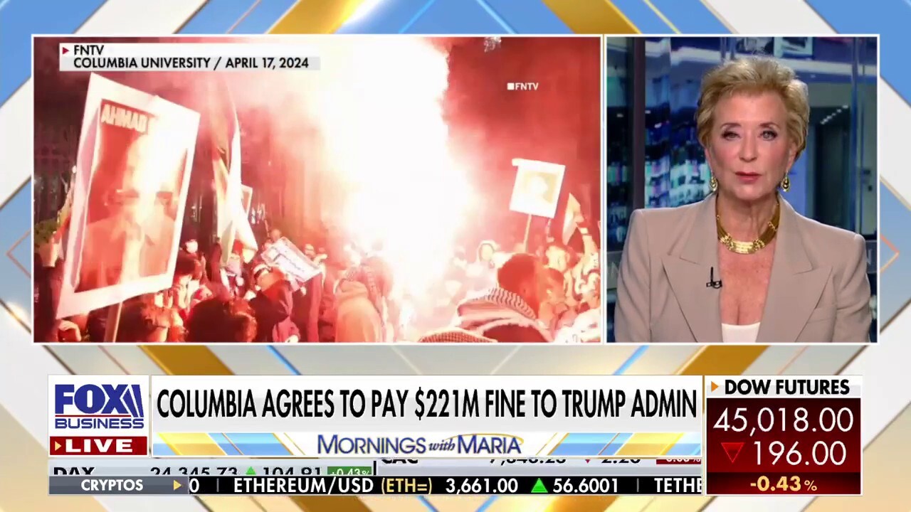 Columbia agrees to pay Trump in 'monumental victory,' Linda McMahon says