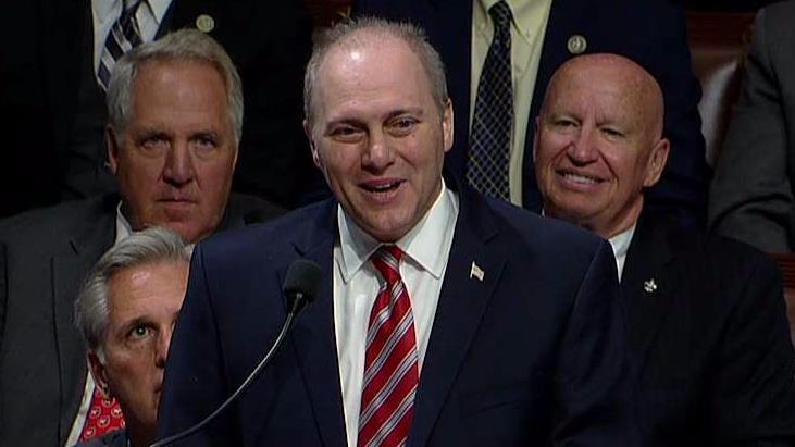 Scalise returns to Capitol Hill after shooting