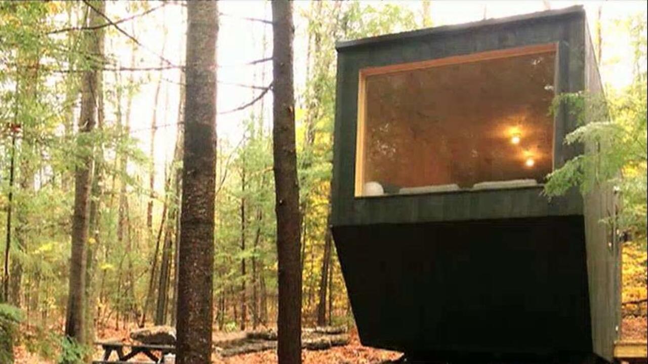 Take a summer vacation in a tiny home