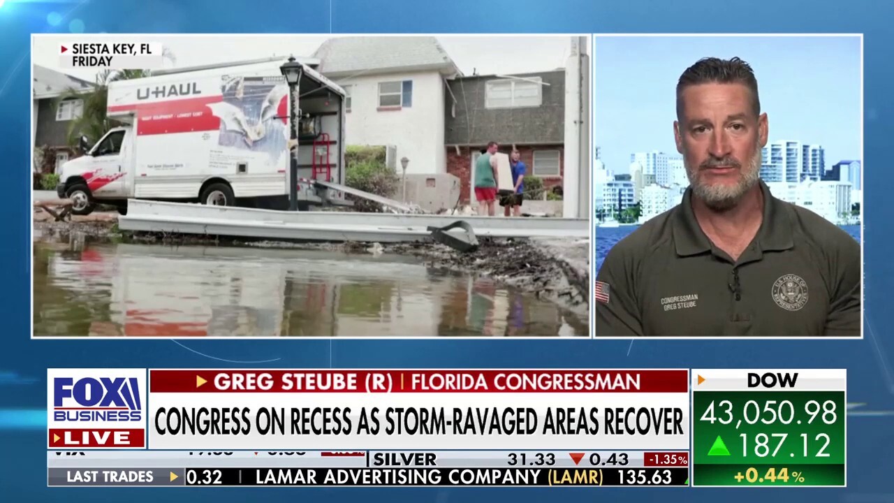 Hurricane Milton storm surge hammered Florida's west coast: Rep. Greg Steube