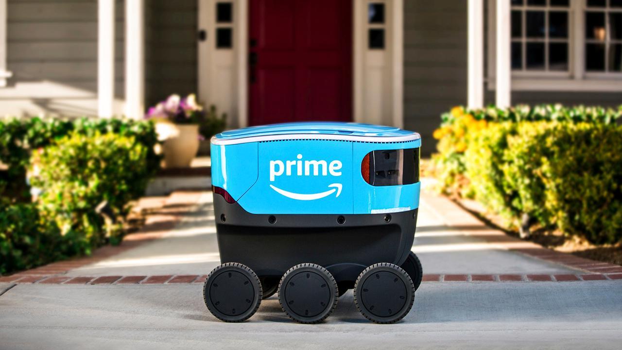 Amazon's delivery robots head to the Golden State