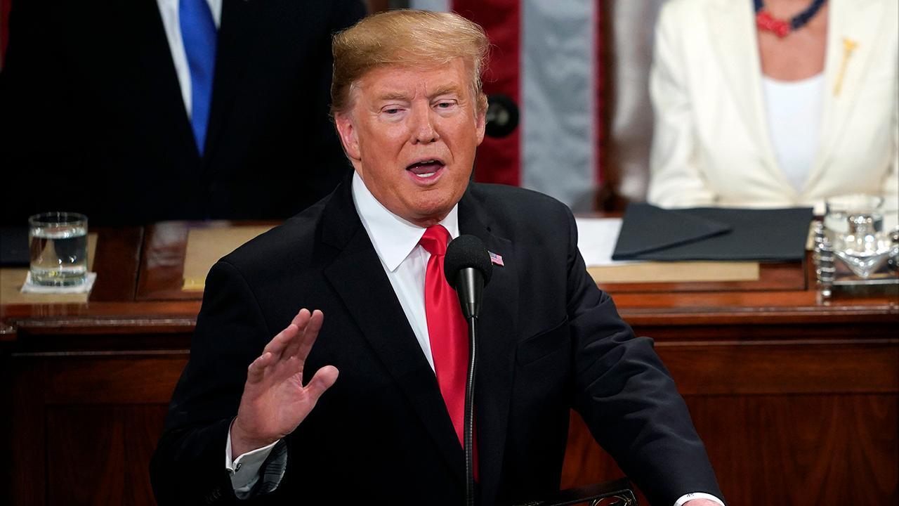 Trump condemns socialism during State of the Union address