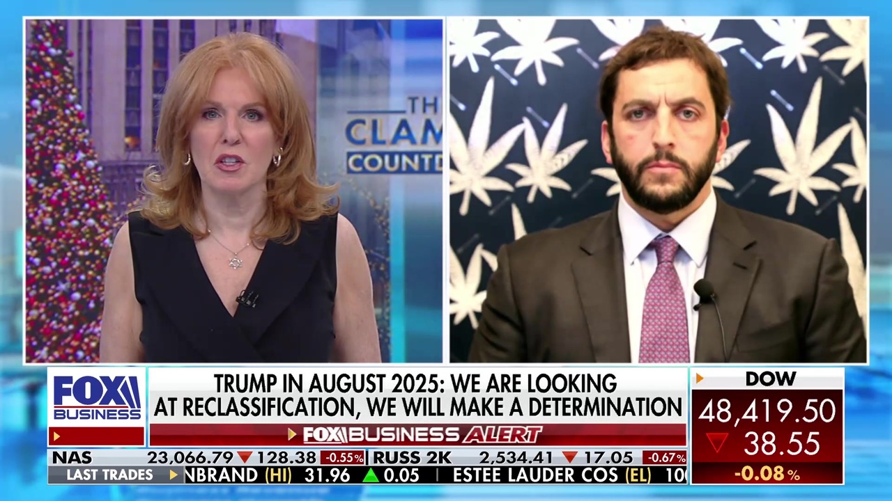 Green Thumb Industries founder and CEO Ben Kovler breaks down the White House’s potential move to reclassify marijuana from Schedule I to Schedule III on ‘The Claman Countdown.’