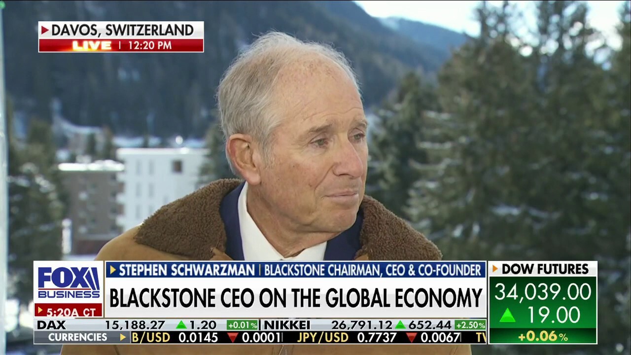 Timing of recession 'a little tough to tell': Stephen Schwarzman
