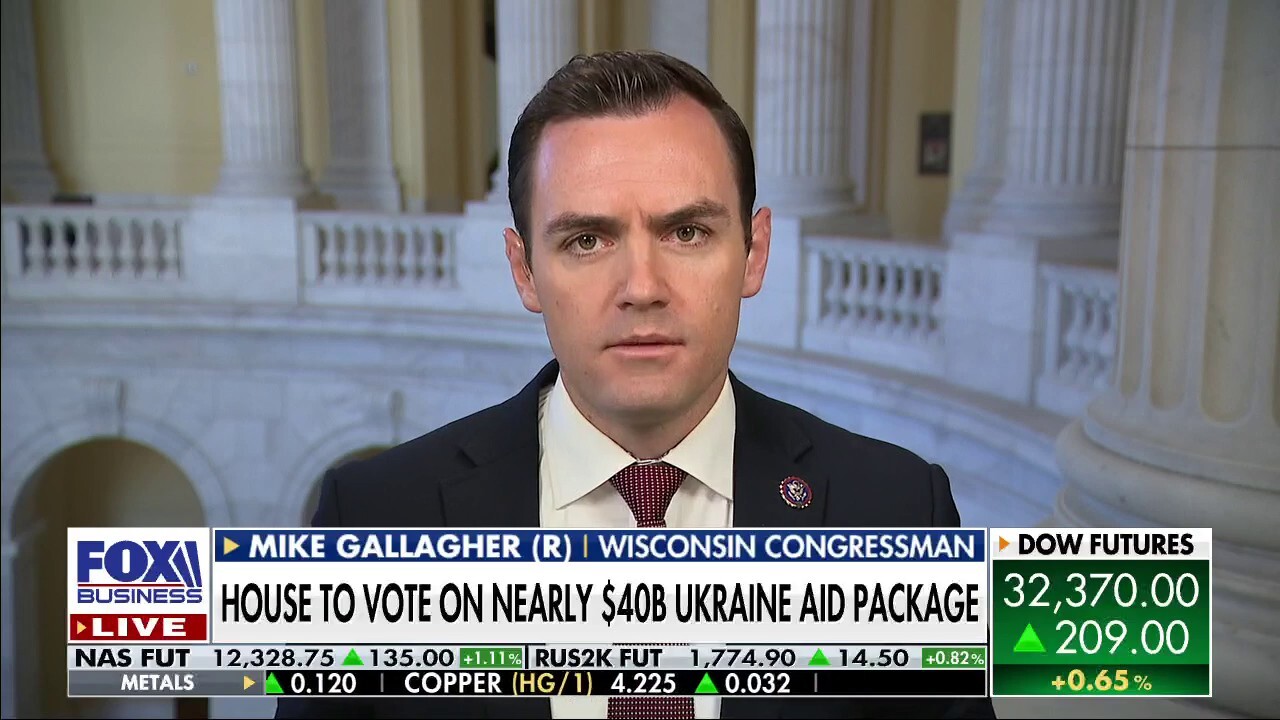 Rep. Mike Gallagher: There's 'a lot' of bipartisan support for Ukraine 