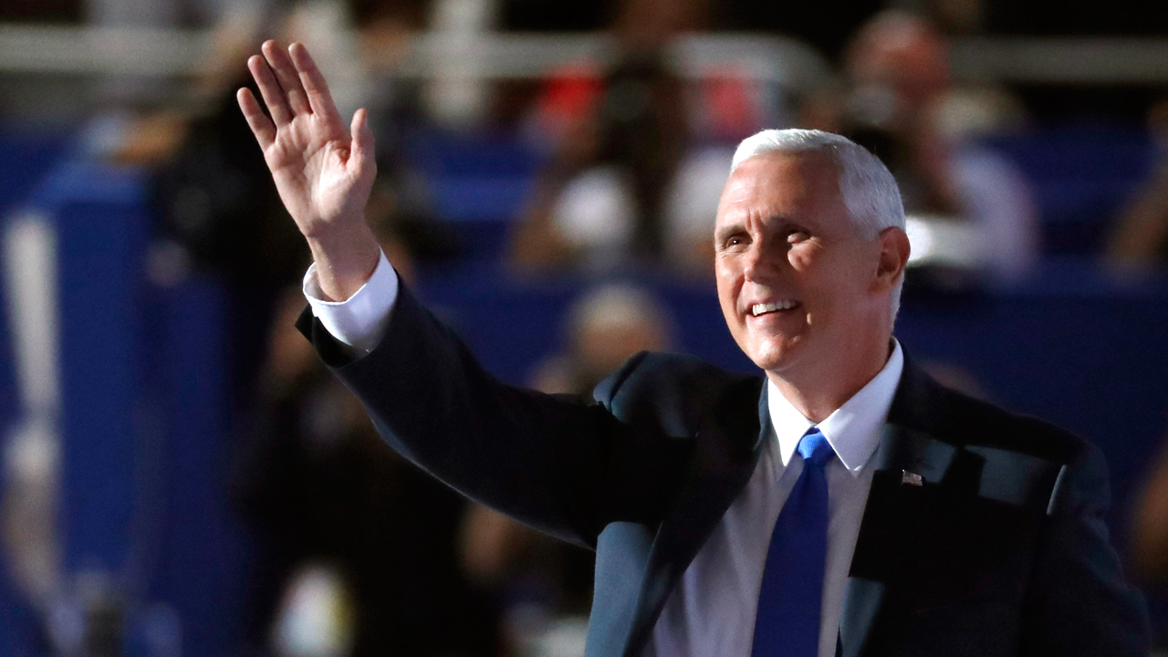 Gov. Mike Pence accepts VP nomination