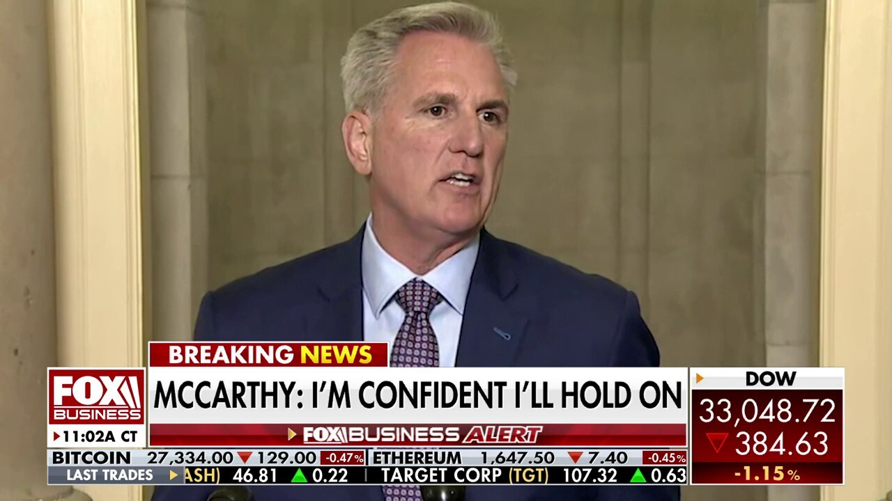 Kevin Mccarthy Faces The Biggest Challenge Of His Speakership Chad Pergram Fox Business Video