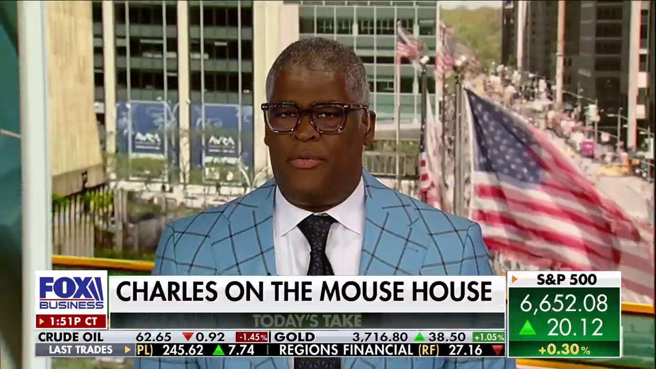 FOX Business Charles Payne weighs in on Disney stock following Jimmy Kimmel’s late-night shows suspension on ‘Making Money.’