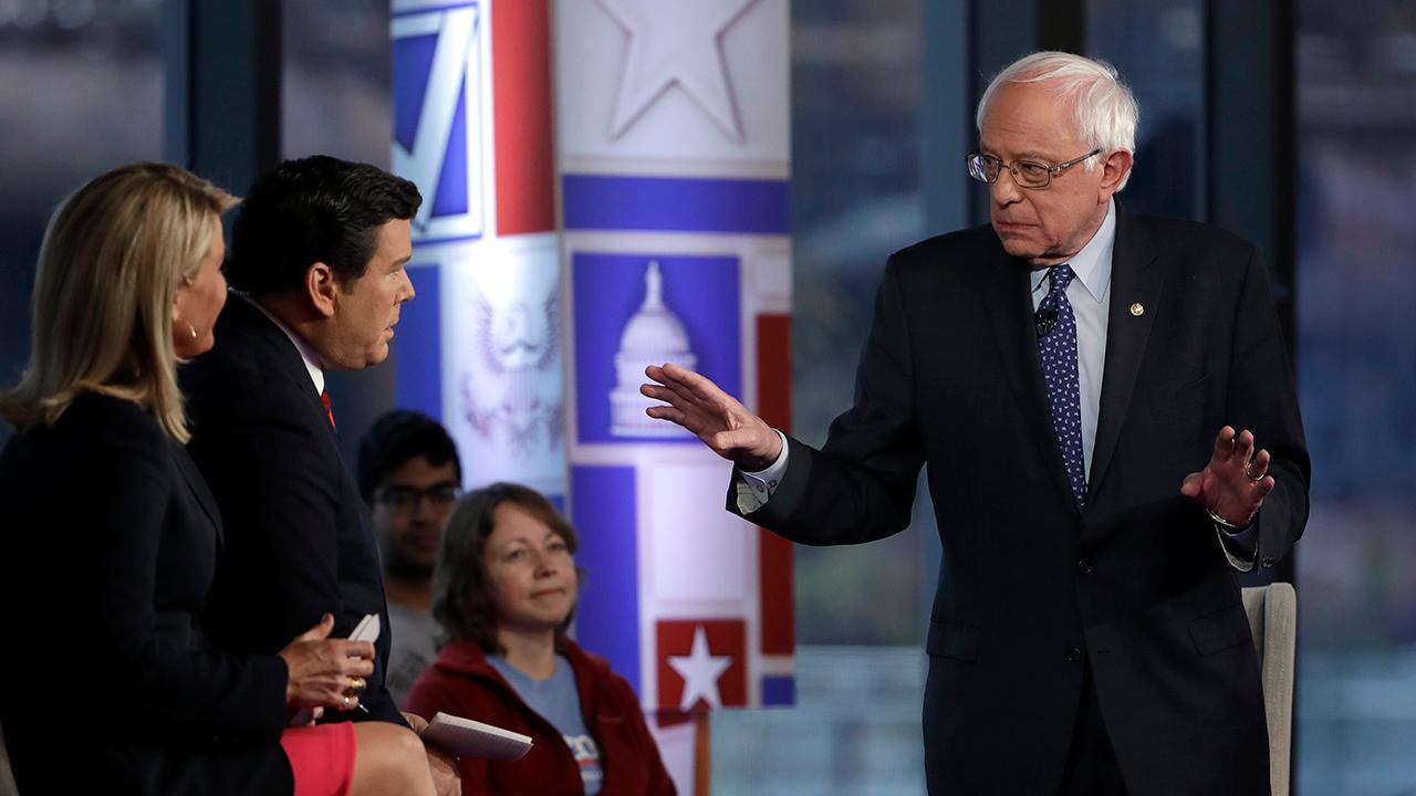 Bernie Sanders pitches higher taxes for lower health care costs